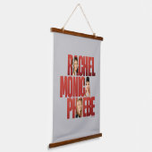 Tapisserie Suspendue AMIS™ | Rachel, Monica & Phoebe (Angulaire)