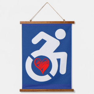 Tapisserie Suspendue Amour Handicap