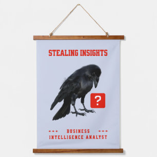 Tapisserie Suspendue Analyste en intelligence d'affaires Crow