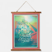 Tapisserie Suspendue Ancre de mon âme (Recto)