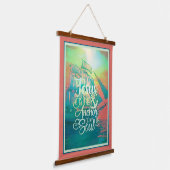 Tapisserie Suspendue Ancre de mon âme (Angulaire)