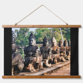 Tapisserie Suspendue Angkor Thom God Statues  (Devant)