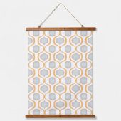 Tapisserie Suspendue Angles rustiques : Nuances géométriques des fermes (Recto)