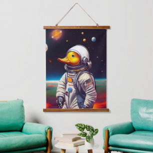 Tapisserie Suspendue Animal Astronaut Marche spatiale, Univers, espace,