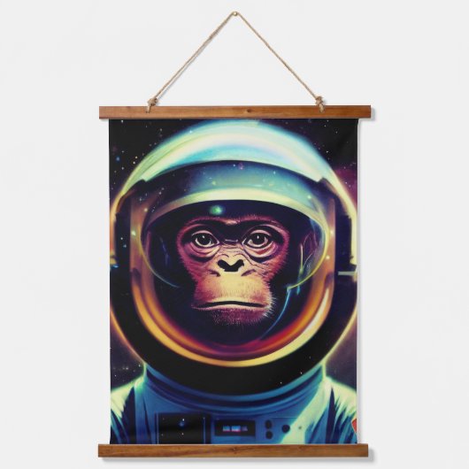 Tapisserie Suspendue Animal Astronaut Marche spatiale, Univers, espace, (Recto)