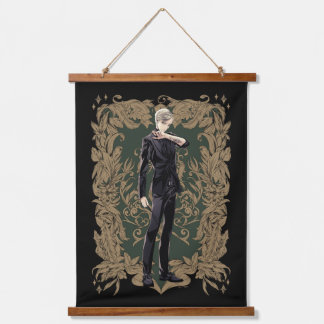 Tapisserie Suspendue Anime Draco Malfoy Cadre Ornate