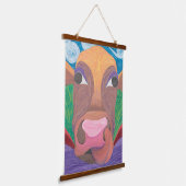 Tapisserie Suspendue Anna Belle la vache (Angulaire)
