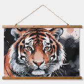 Tapisserie Suspendue Aquarelle de tigre (Recto)