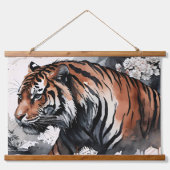 Tapisserie Suspendue Aquarelle de tigre (Recto 2)