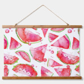 Tapisserie Suspendue Aquarelle pastèque 1 (Recto)
