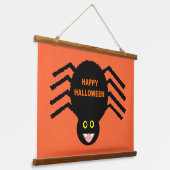 Tapisserie Suspendue Araignée noire d'Halloween (Angulaire)