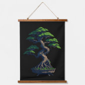 Tapisserie Suspendue Arbre bonsaï (Recto)