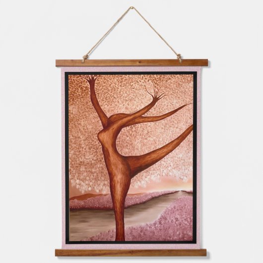 Tapisserie Suspendue Arbre dansant (Recto)