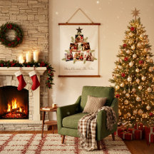 Arbre photos de Noël personnalisées