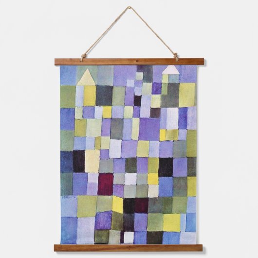 Tapisserie Suspendue Architecture, Paul Klee (Recto)