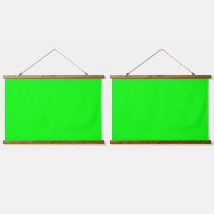 Tapisserie Suspendue Arrière-plan chroma key à écran vert néon solide d