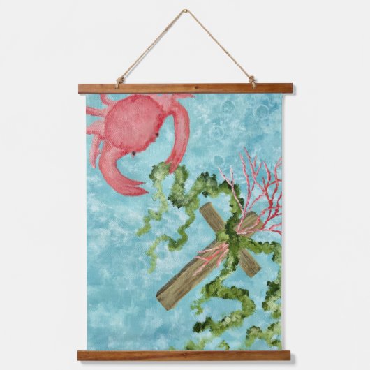 Tapisserie Suspendue Arrière sur la croix (Recto)