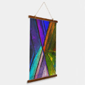 Tapisserie Suspendue Art Abstrait (Angulaire)