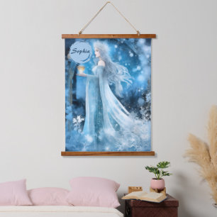 Tapisserie Suspendue Art de l'Imaginaire de la Reine des neiges - Déess