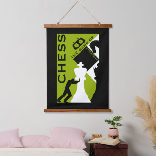 Tapisserie Suspendue Art du mur d'échecs