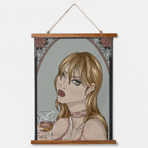 Tapisserie Suspendue Art Nouveau