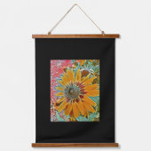 Tapisserie Suspendue Art numérique multimédia mixte accroché à la tapis (Recto)