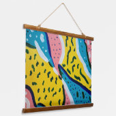 Tapisserie Suspendue Art papillon Abstrait (Angulaire)