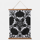 Tapisserie Suspendue Artist Guy In Black And White (Recto)