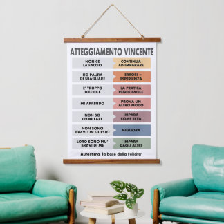 Tapisserie Suspendue Attitude gagnante