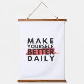 Tapisserie Suspendue attitude positive motivation mots positifs (Recto)