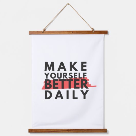 Tapisserie Suspendue attitude positive motivation mots positifs (Recto)