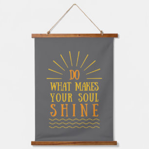 Tapisserie Suspendue attitude positive paroles inspirantes