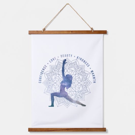 Tapisserie Suspendue attitude positive vibes inspirationnelles dit (Recto)