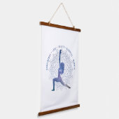 Tapisserie Suspendue attitude positive vibes inspirationnelles dit (Angulaire)