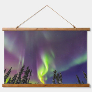 Tapisserie Suspendue Aurora Borealis Fairbanks, Alaska