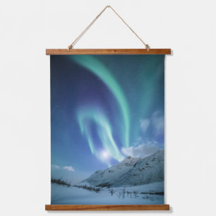 Tapisserie Suspendue Aurores boréales Norvège
