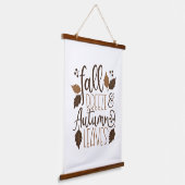 Tapisserie Suspendue Automne Breeze Feuilles d'automne (Angulaire)