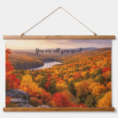 Tapisserie Suspendue Autumn Landscape Wall Tapestry Gift (Devant)