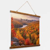 Tapisserie Suspendue Autumn Landscape Wall Tapestry Gift (Angulaire)