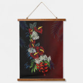 Tapisserie Suspendue Avec Aloha (Recto)