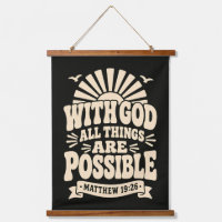 Avec Dieu, toutes choses sont possibles Groovy Sun