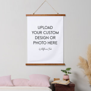 Tapisserie suspendue avec impression photo personn