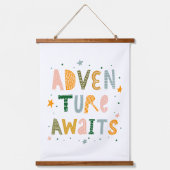 Tapisserie Suspendue Aventure Attend (Recto)
