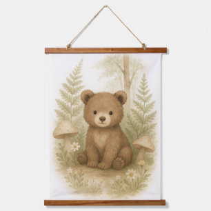Tapisserie Suspendue Baby Bear Woodland Animal Nursery Chambres pour bé