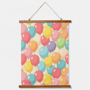Tapisserie Suspendue Ballons de fête de différentes couleurs