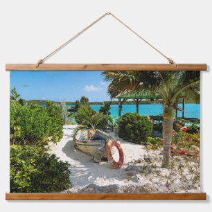 Tapisserie Suspendue Bateau abandonné