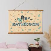 Tapisserie Suspendue BATHROOM Wall Tapestry (Chambre à coucher)