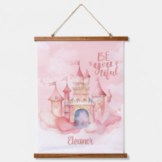 Tapisserie Suspendue Be-You-Tiful Palace in Pink Cloud personnalisable