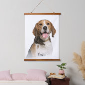 Tapisserie Suspendue Beagle Chien Photo Ménage de la maison Animaux dom (Chambre à coucher)