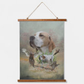 Tapisserie Suspendue Beau pointeur avec faisans (Recto 2)